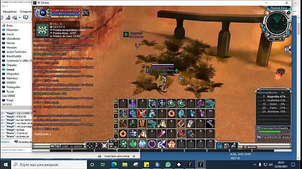 Novinho cu_de pombo ficou_embriagado e AFK_em Sette Desert_no RF Online SkyangeLL