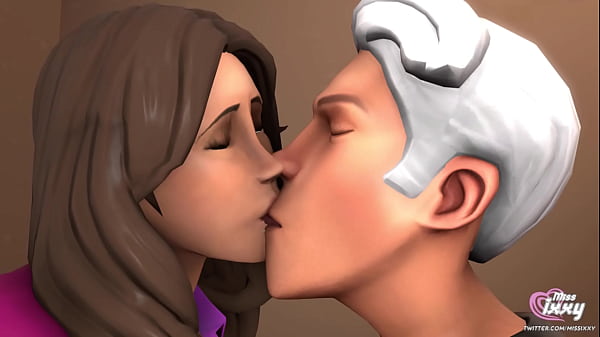 First kissing animation in sfm 