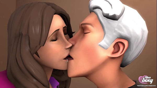 First kissing animation in sfm
