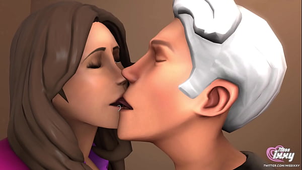 First kissing animation in sfm 