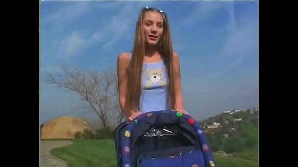 Play MP4 - A cute young nanny&comma; after a stroller walk&comma; fucks with her employer on the lawn near his luxurious house