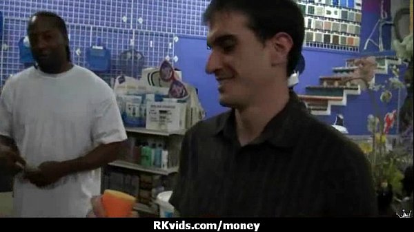 Desperateteen naked in public and fucks_to pay rent 8