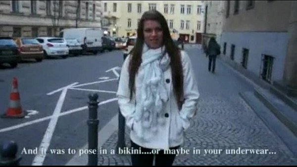 Amateur euro babe_Mona picked up and fucked for money