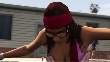 Tracy Rides Laslow By The Pool thumbnail