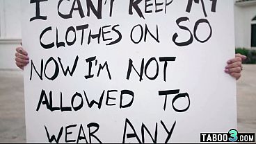 Nonton Skinny Small Titted Blonde Thot Fucked Roughly By A Stranger thumbnail