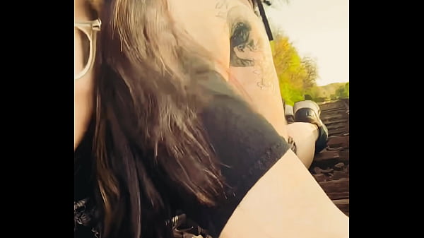 Rubynalexfantasy ruby gets railed on the railroad