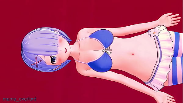 Rem wearing bikini and high socks