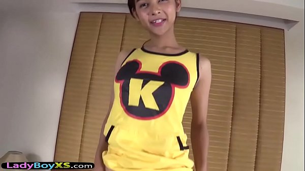 Asian shemale chick with perfect body and tits solo masturbation 