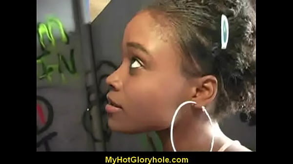 Gloryhole Initiating Ebony Babe 2