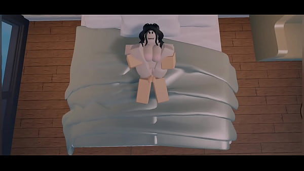 Fudendo a buceta e a bunda da minha elfa putinha no quarto dela - Roblox