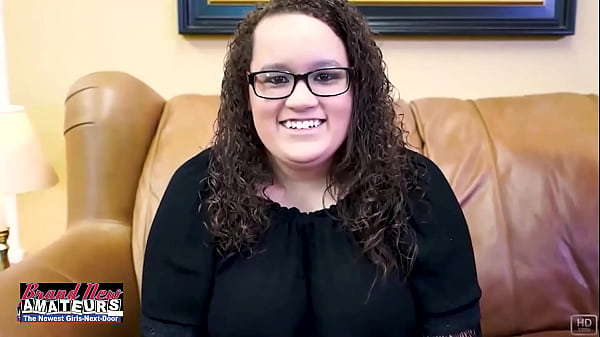 Play MP4 - Curvy Curly Hair Harper Gets On Her Knees For Cum After Sex&excl;