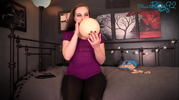 Balloon Inflation And Stuffing Fetish Milf Housewife Balloons Fetish Non Pop thumbnail