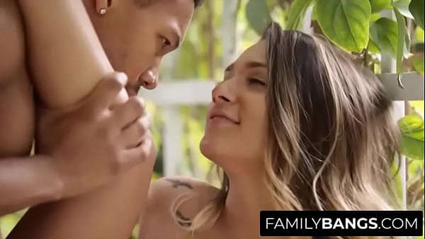 FamilyBangs_com Interracial_SiblingsSecret_Meeting_in the Backyard_Isiah Maxwell Jaye Summers