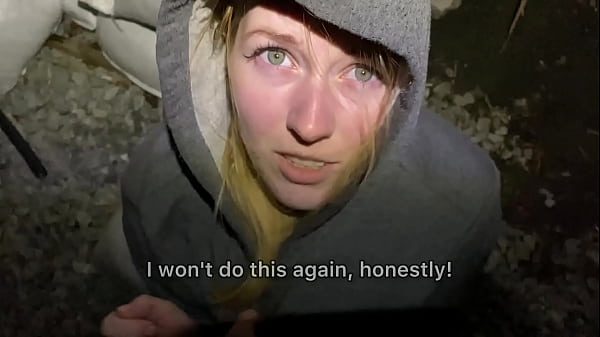 Play MP4 - Security guard caught red-haired thief stealing and punished her with pussy fucking on the street