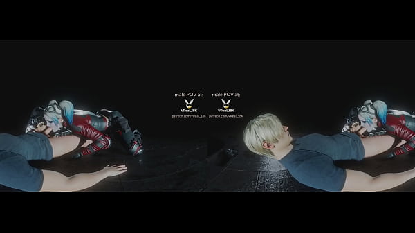 Double Blowjob withHarley_Quinn and Catwoman DC comics parody