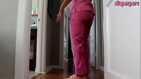 Ineed2pee Nurse Brandon Wetting Nurse Scrubs Uniform thumbnail