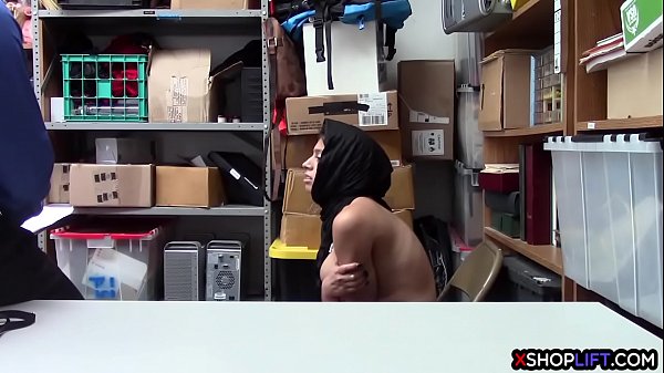 Busty shoplifter teen fucks a security guy_for freedom