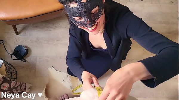 Hot Seamstress Gets Distracted By Huge Cock - Roleplay - Foreskin Play & Tape Measure Blowjob Facial thumbnail