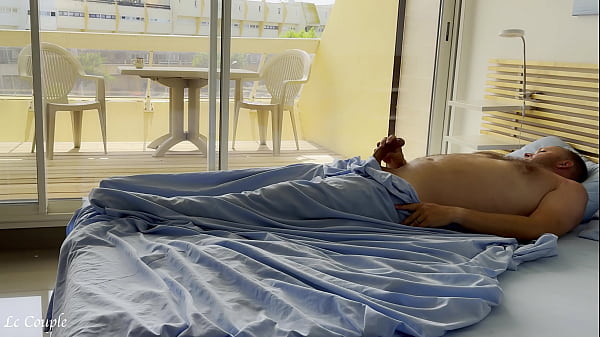 Play MP4 - Naked wife was already watching nudists on street when husband woke in the morning