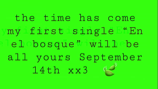 En el bosque (coming soon) 