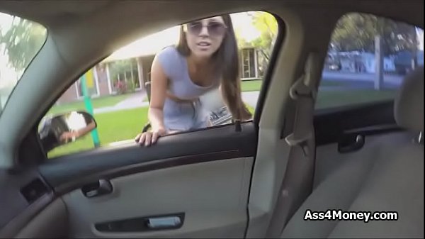 Play MP4 - Beauty from bus stop to my cock