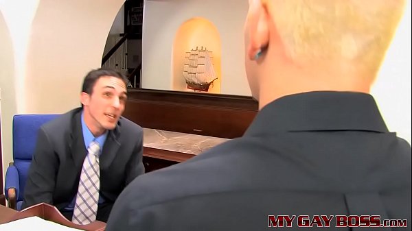 Worker banged anally by his jock boss 