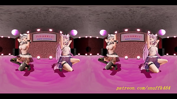 vr180 mmd kyorichloe dance 3d_hololive