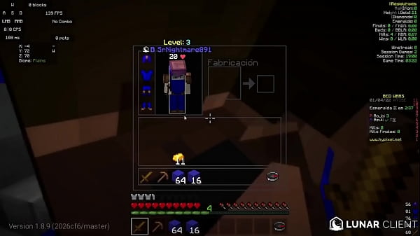 Me cojo a unxs chicxs en bedwars sexo duro 