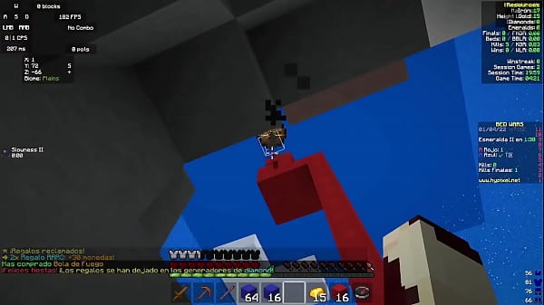 Los pillo desprevenidos y me los cojo bien duro bedwars