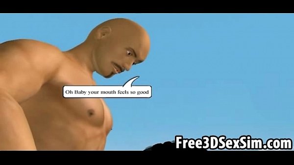 Sexy 3D cartoon honey gets fuckedhard ona boat