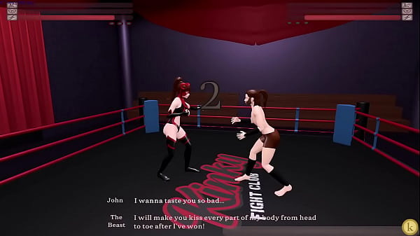 Nonton John Vs The Beast Kinky Fight Club Sexfight Femdom Straight thumbnail