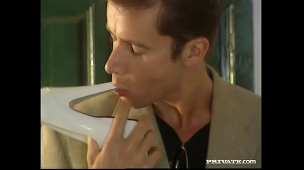 Carmen is in full command of a foot fetish gangbang