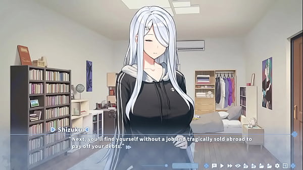 Play MP4 - Shizuku blackmails me to giving me a footjob - Summer Clover &num;3 &lpar;Hentai Game&rpar;