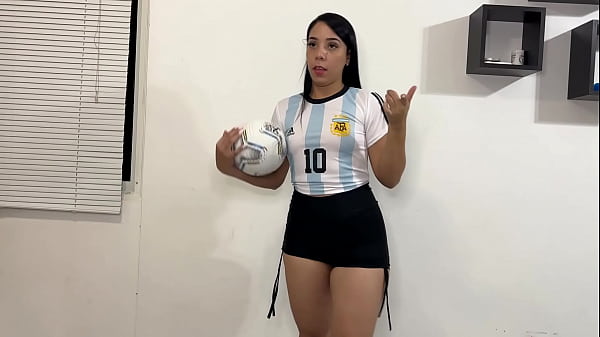 Playing Soccer With My Beautiful Stepmom - It's Easy To Seduce My Stepson By Wearing A Soccer Suit And Asking Him To Teach Me How To Play thumbnail