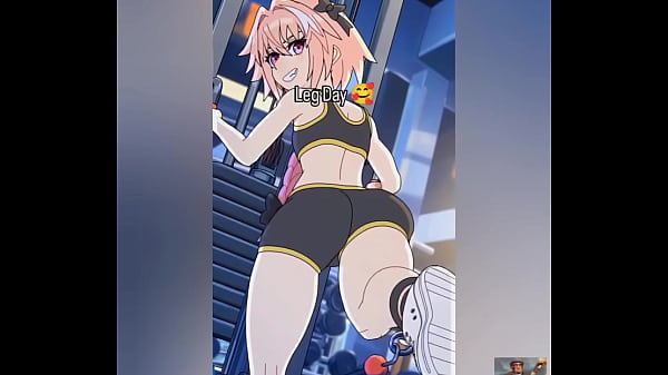 Play MP4 - Astolfo at the gym