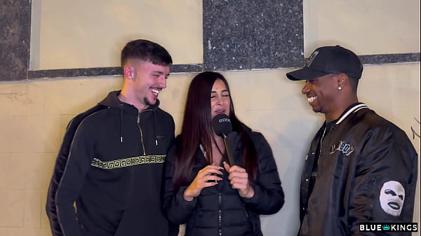 Street Interview Ends In 1h Of Wild Sex With 2 Guys thumbnail