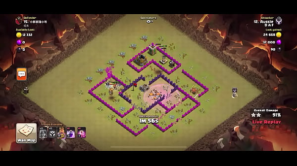 Valkyrie demolishes massive coc 