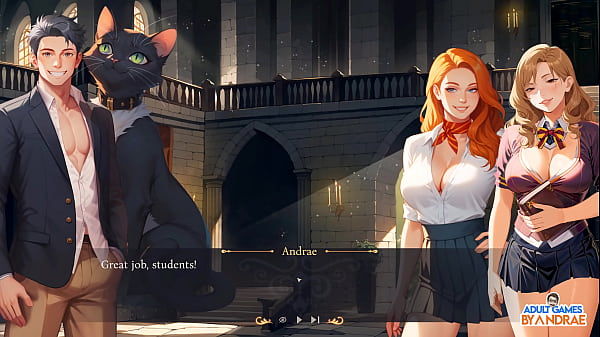 Ep7 doggy style scene with athena lust & magic gameplay