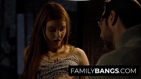 Innocent Skinny Redhair Teen Blackmailed by Stepfather ⭐  FamilyBangs.com 