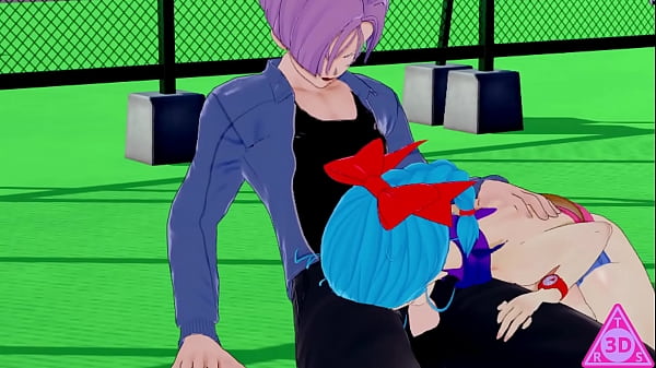 KOIKATSU Trunks Bulma DragonBall, have sex blowjob handjob and cumshotuncensored... Thereal3dstories