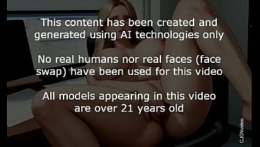 Nonton Beautiful Blonde Office Girl Fingering (ai Animation) thumbnail