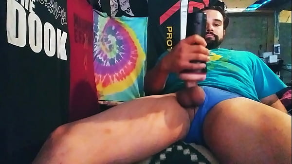 Play MP4 - Zigzagman710 cums a really big cumblasst n his toy&period; Convulsing cumshot  fast realeae