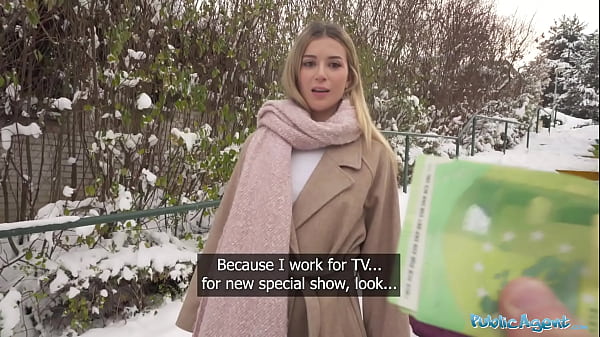 Play MP4 - Public Agent Cute blonde outdoor POV blowjob hardcore sex in secret location big dick tight pussy