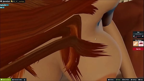 A Late Night 3D Threesome in Real Time - cgisexgames.com 