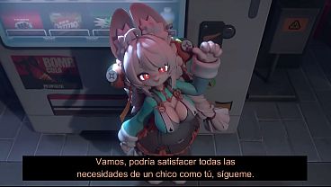 Conejita caliente agradece con el culo