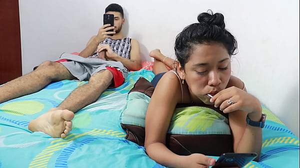 Play MP4 - I WAS LOOKING AT MY CELL PHONE AND MY BEAUTIFUL BRUNETTE STEPSISTER WITH A RICH ASS SHOWS ME HER ASS FOR ME TO FUCK