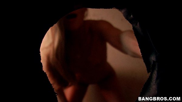 Blonde Babe Fucks at Glory Hole Booth