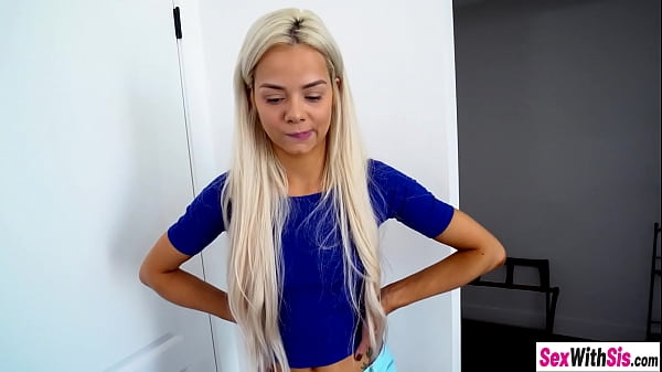 My petite_blonde stepsis Elsa Jean stole my car keys and she got_banged