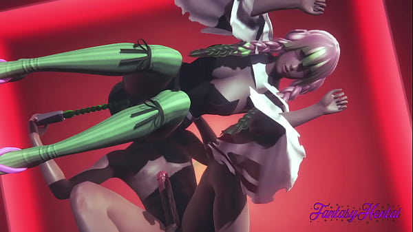 Kimetsu No Yaiba Hentai - Mitsuri_cunnilingus, dildo andfucked