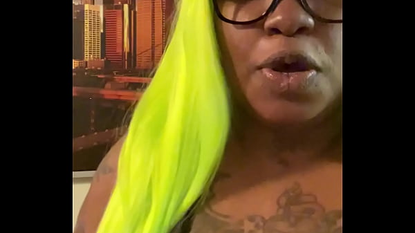 Nonton Purple Bun Lime Green Hair And My Bikini Halloween Is Coming! thumbnail